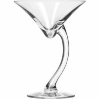 Коктейльная рюмка Бравура мартини стекло; 200мл. D=123,H=163мм. прозр.