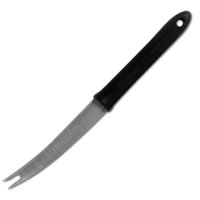 Нож для сыра Тутти сталь,нейлон, L=23/14,B=1.5см. черный,металлич.