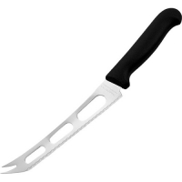 Нож для сыра сталь нерж.,пластик,L=15см. металлич.,черный