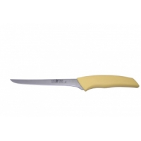 Нож филейный 160/280 мм. желтый I-TECH Icel