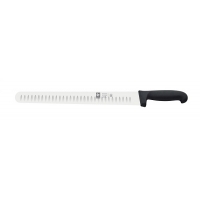 Нож для нарезки 300/435 мм. черный с бороздками PRACTICA Icel