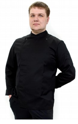 Куртка Шеф-повар,длинный рукав, потайная застежка на кнопки